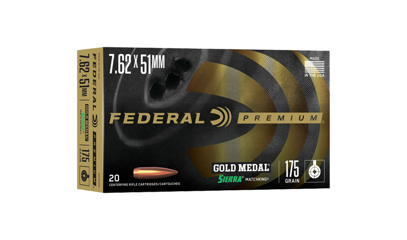 FEDERAL GOLD MEDAL 7.62X51MM NATO 175 GRAIN