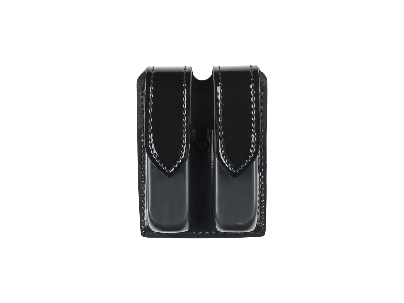SAFARILAND 77  DOUBLE MAGAZINE POUCH, HI-GLOSS,